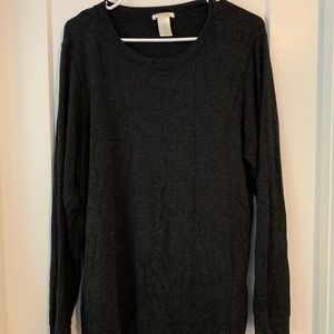 Charcoal oversized sweater